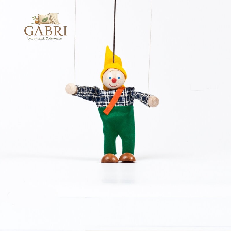 Gerlich Dřevěná loutka Trpaslík Kejchal