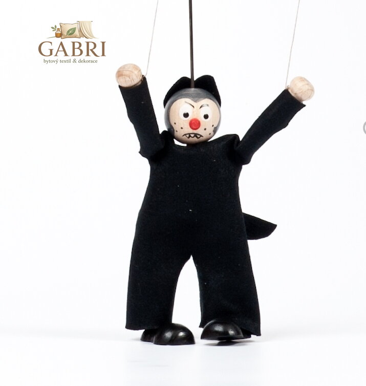 Gerlich Dřevěná loutka Vlk Richard