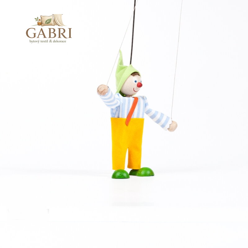 Gerlich Dřevěná loutka Trpaslík Stydlín
