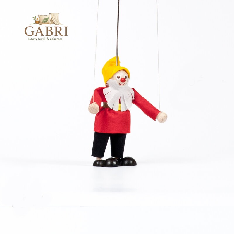Gerlich Dřevěná loutka Trpaslík Fridolín