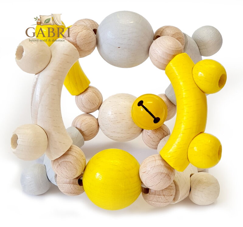 Hess Motorické chrastítko žluté