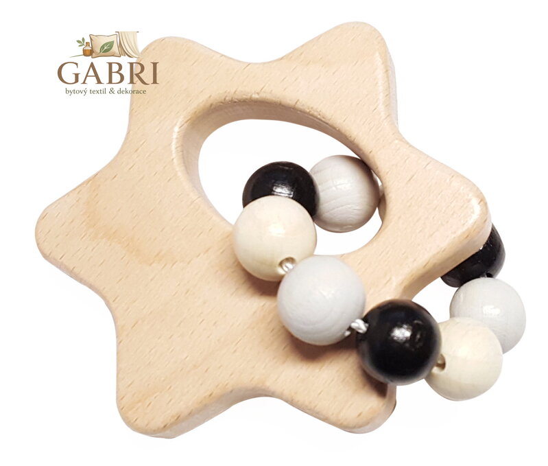 Hess Chrastítko hvězda Nature černobílé