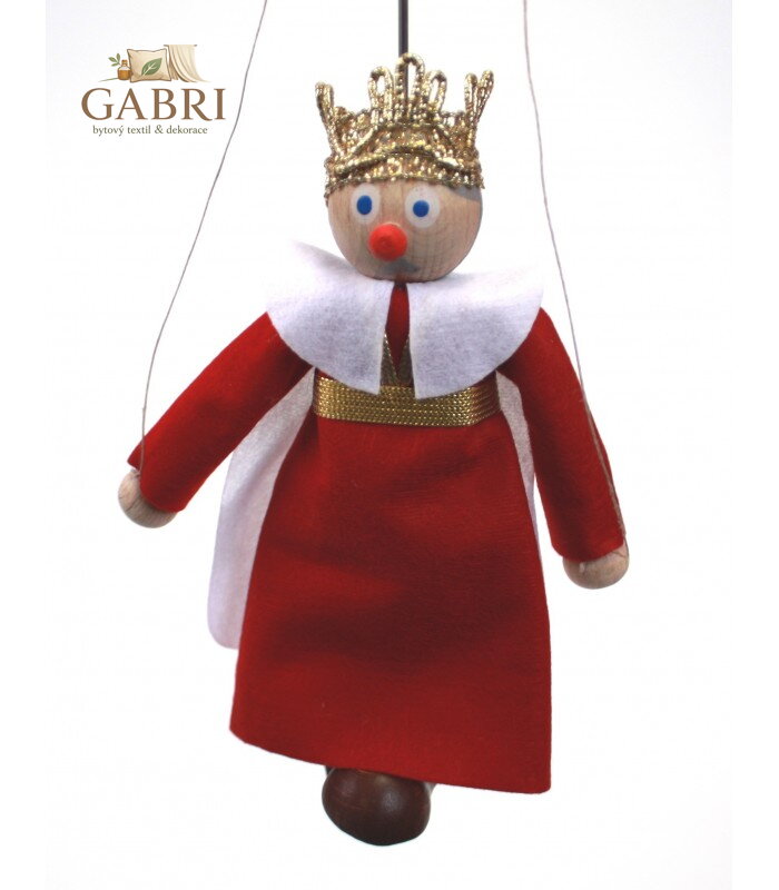 Gerlich Dřevěná loutka Král Ferdinand