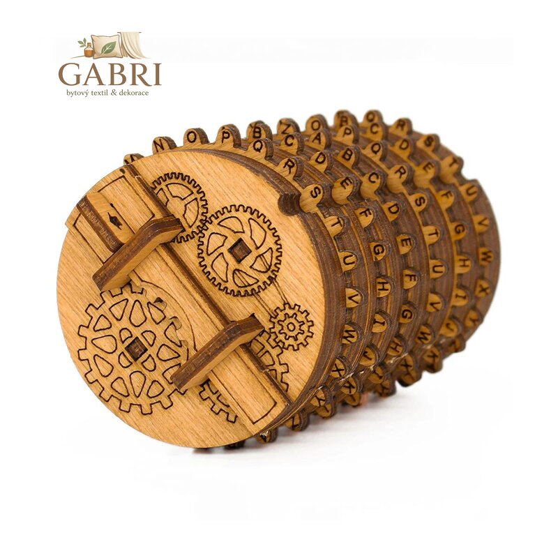 iDventure 3D dřevěná skládačka hlavolamu Cryptex