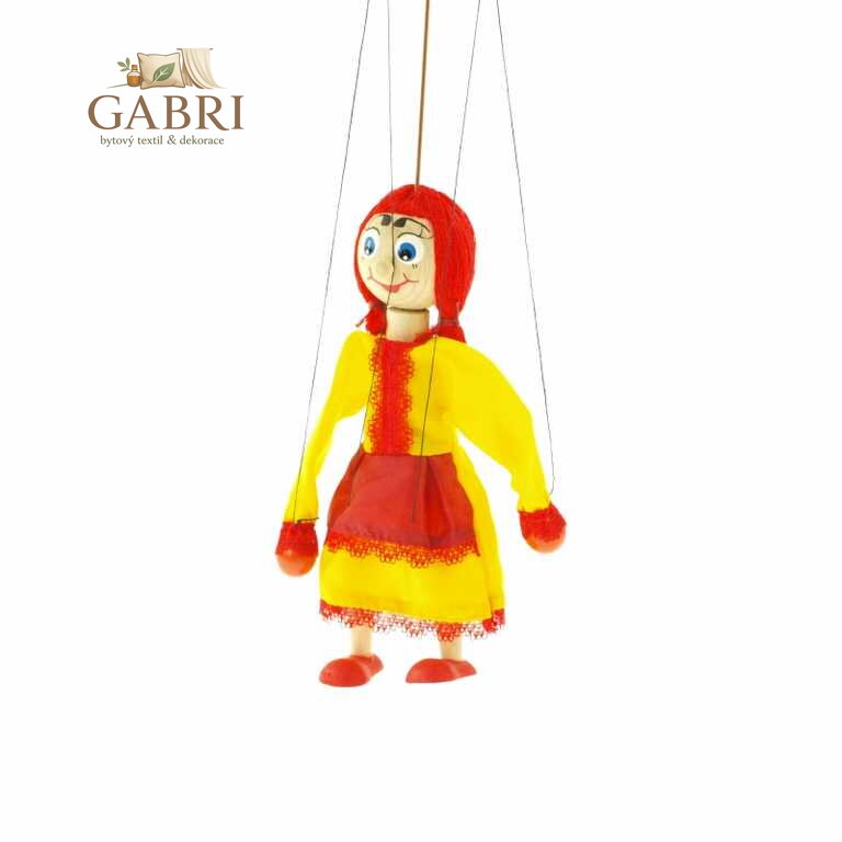 Dřevěné loutky - Holka