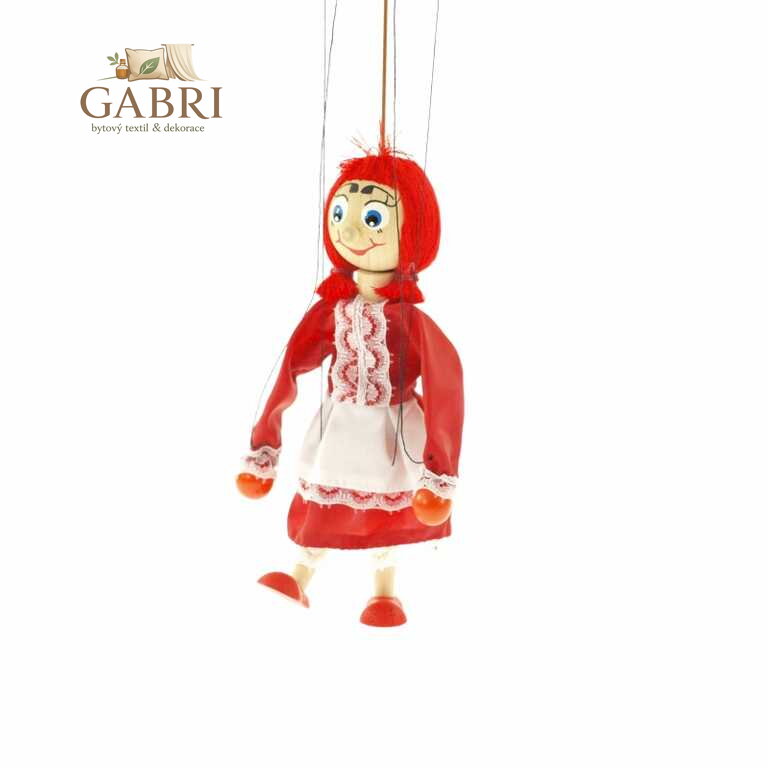 Dřevěné loutky - Karkulka