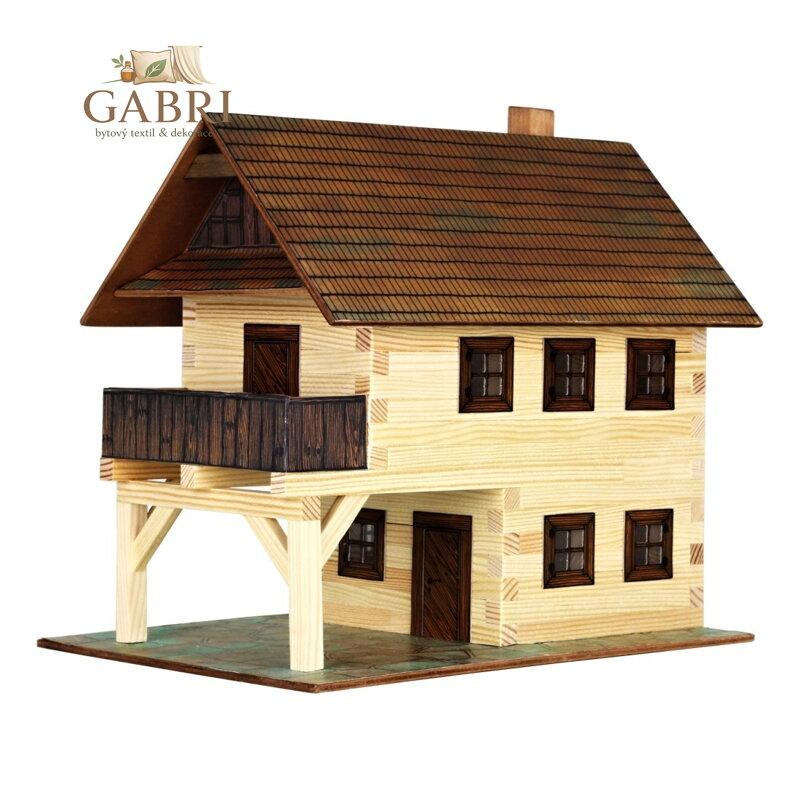 Walachia Dřevěná slepovací stavebnice Radnice