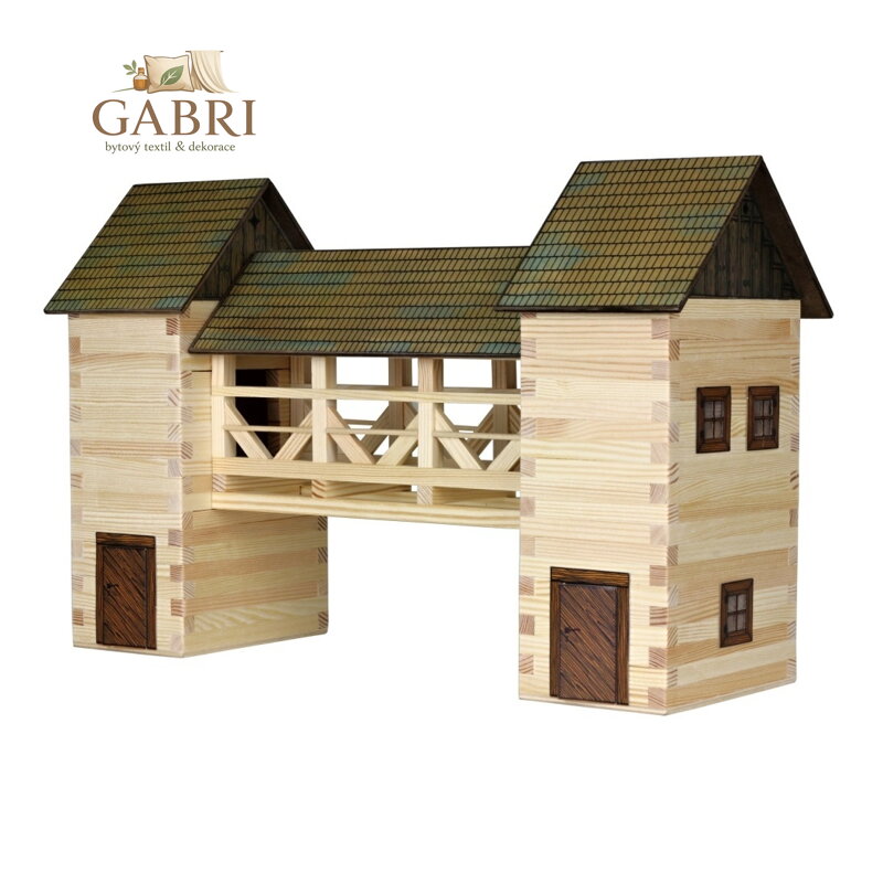 Walachia Dřevěná slepovací stavebnice Most