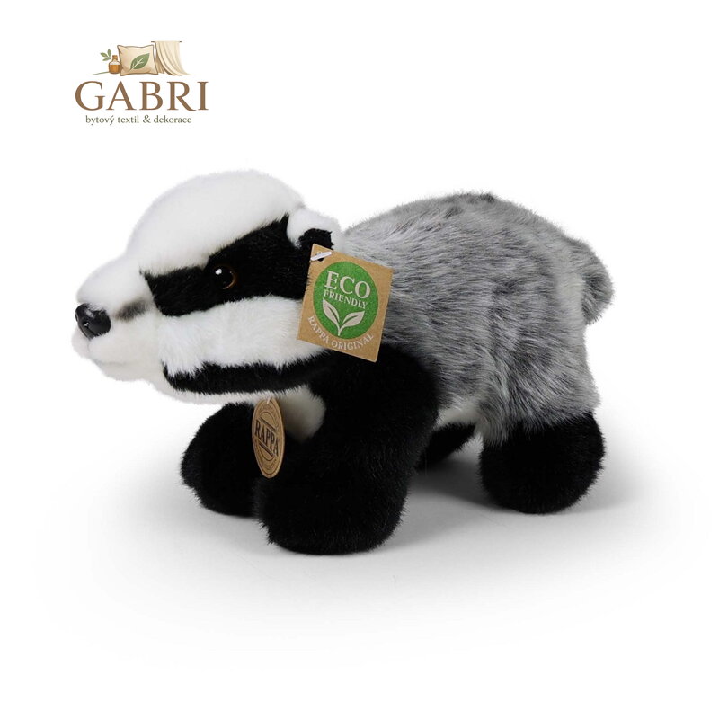 Rappa Plyšový jezevec 23 cm ECO-FRIENDLY