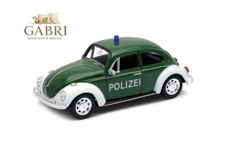 Welly Volkswagen Beetle Policie model 1:34