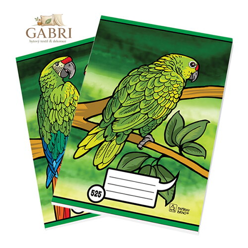 Sešit čtverečkovaný 525 (A5) / 20 listů