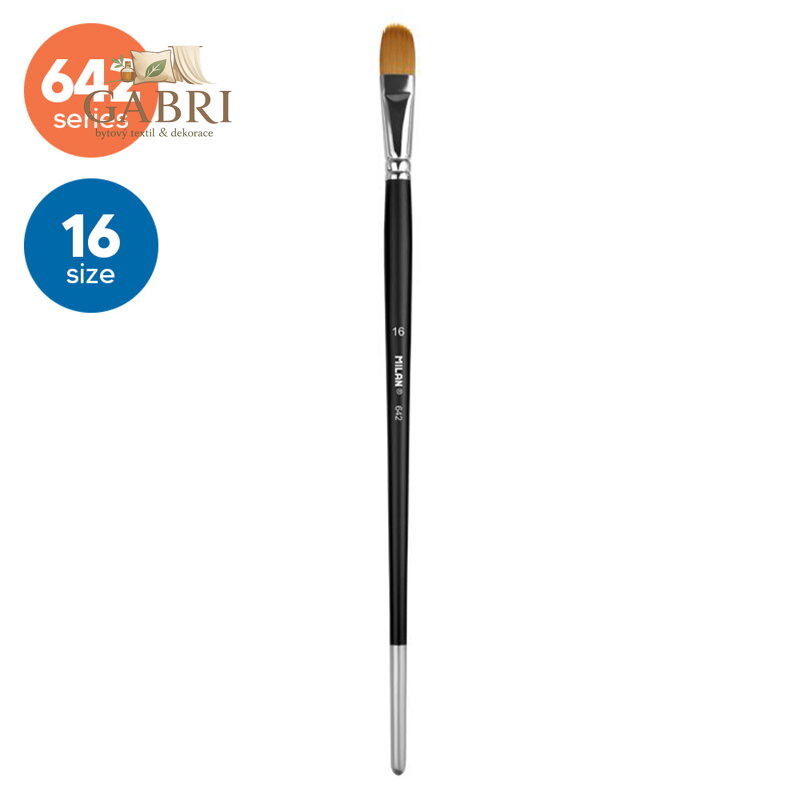 Štětec plochý MILAN č. 16 - 642