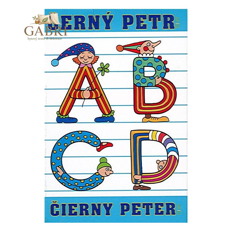 Karty Akim Černý Petr - Abeceda