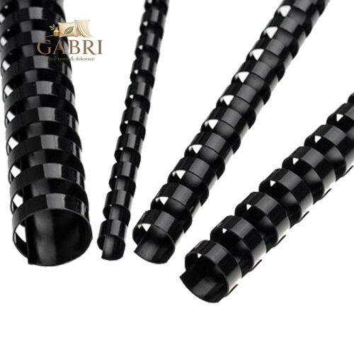 Hřebeny plastové 16 mm černé