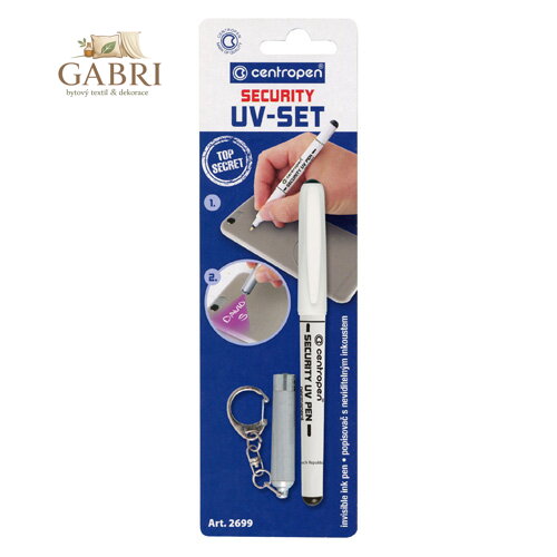 Popisovač Centropen 2699 Security UV-SET sada