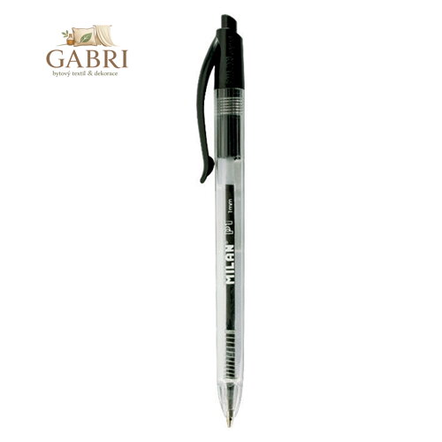 Pero kuličkové MILAN P1 1,0 mm - černé