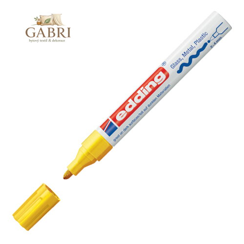 Lakový popisovač Edding 750 žlutý