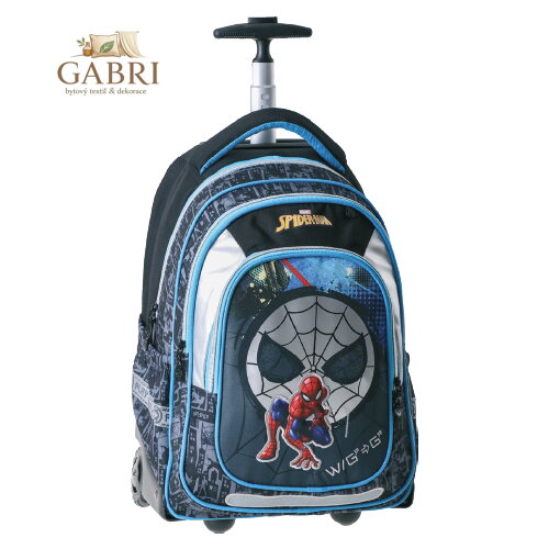 Školní batoh na kolečkách Trolley Spider-Man, W/G