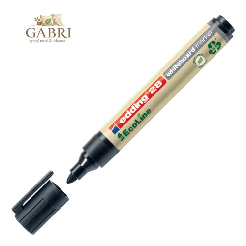 Popisovač na bílé tabule Edding Ecoline 28 černý