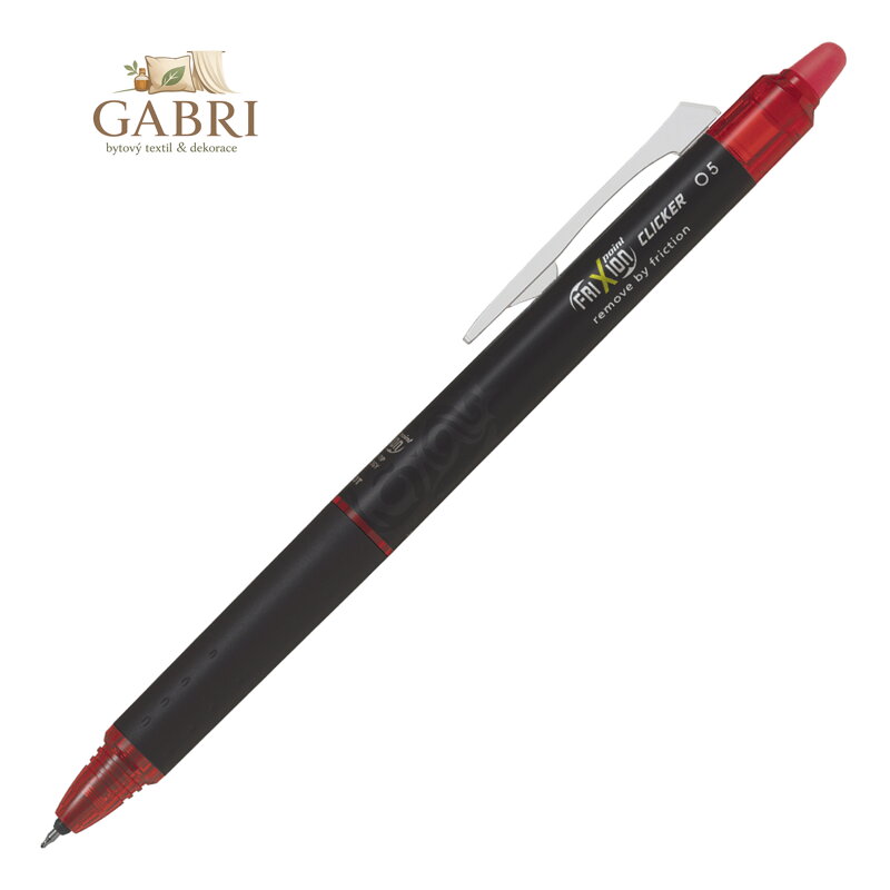 Pero Roller PILOT FriXion Point Cliker 0,5 mm synergický hrot - barva červená