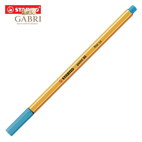 Liner STABILO point 88 světle modrý