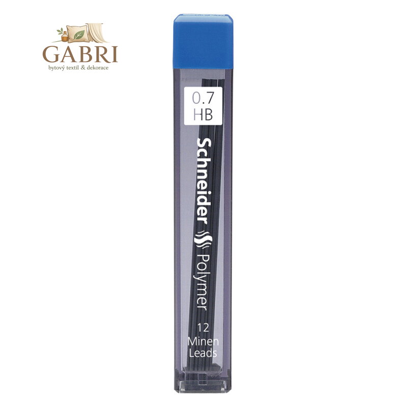 Schneider Polymer 0,7 mm HB mikrotužky, balení/12 ks