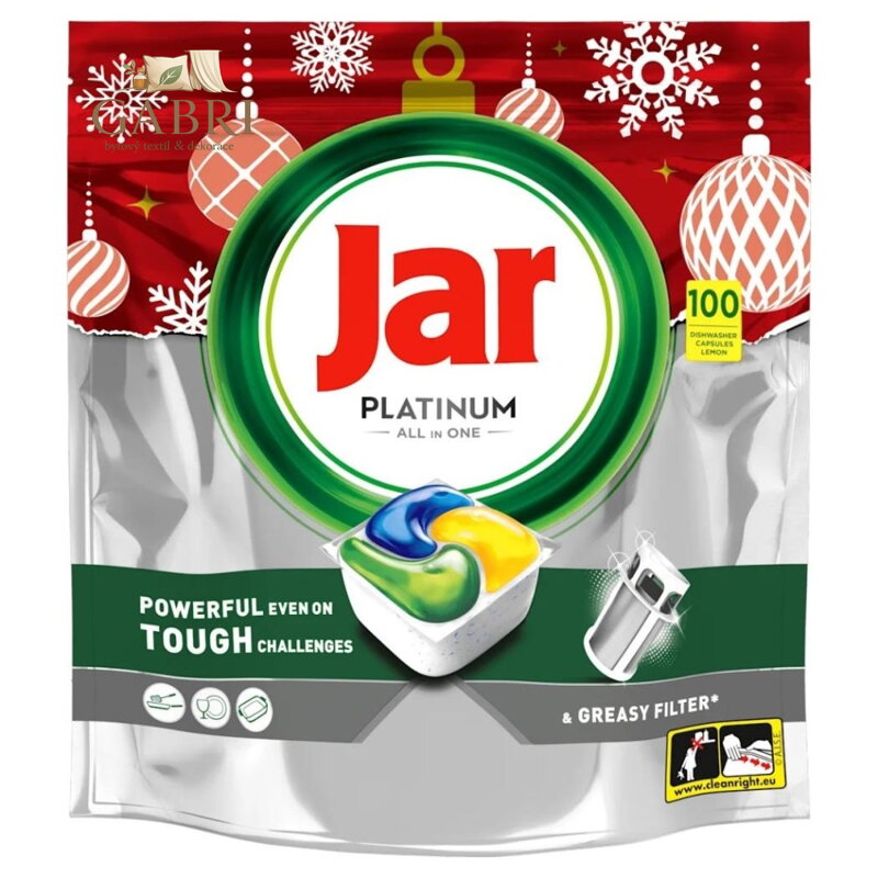 Kapsle All-in-One Platinum 100ks Lemon