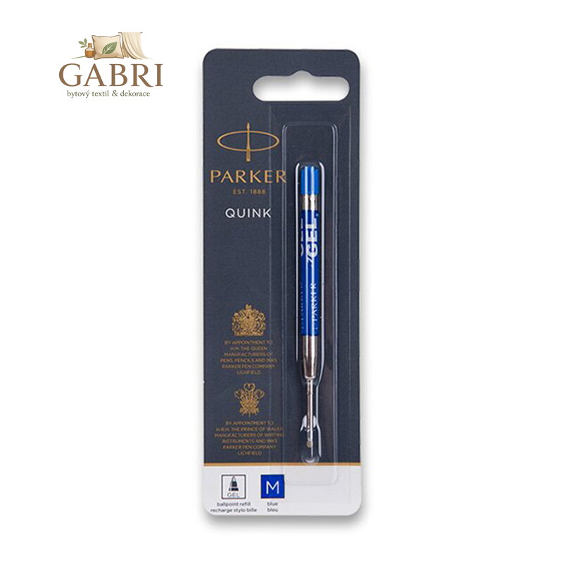 Náplň kuličková Parker QuinkFlow - modrá M (0,7mm)