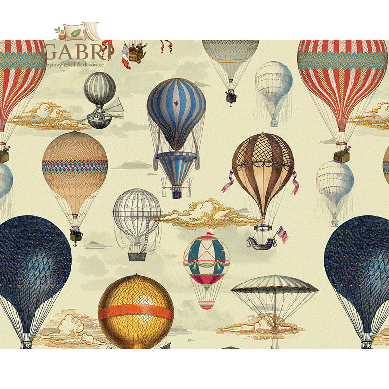 Dárkový balicí papír FLORENTIA 70x100 cm - vzduchové balónky