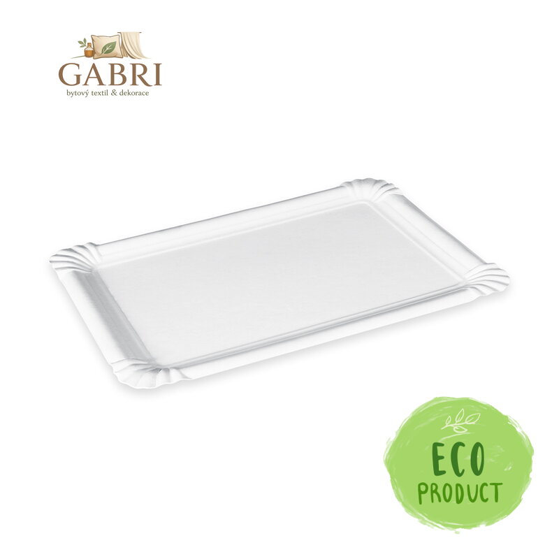 Tácky papírové 16x23 cm, 250 ks (č. 5)