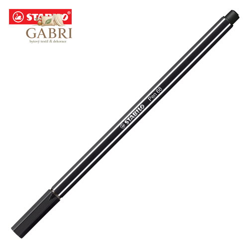 Fix vláknový STABILO Pen 68 černý