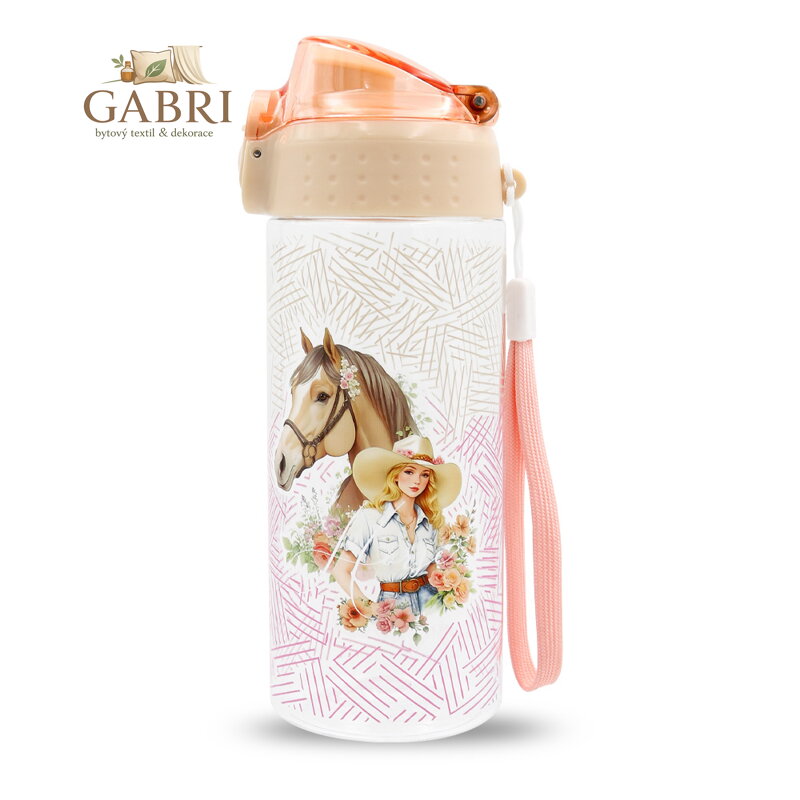 Láhev na pití JUNIOR S7 TRITAN 500 m Horse - kůň
