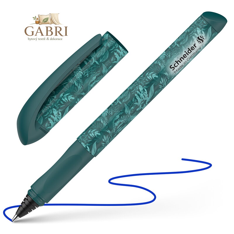 Roller bombičkový Schneider Voice Green jungle - modrá náplň