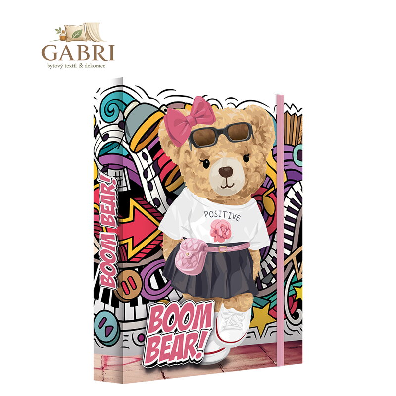 Box na sešity A5 Jumbo MAX S9 Boom Bear