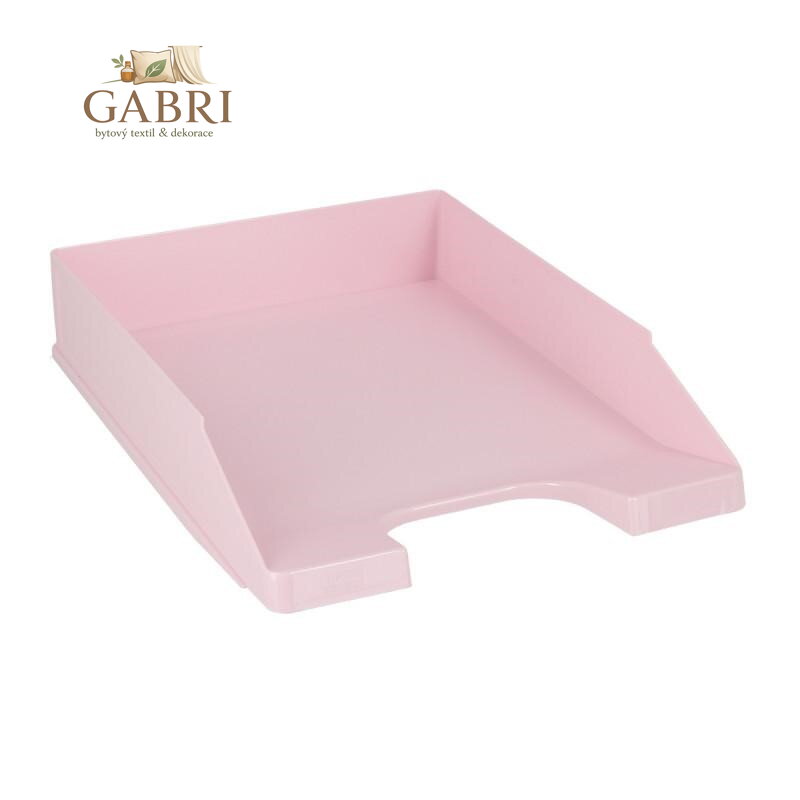 Úložná zásuvka PP A4 - pastelově růžová