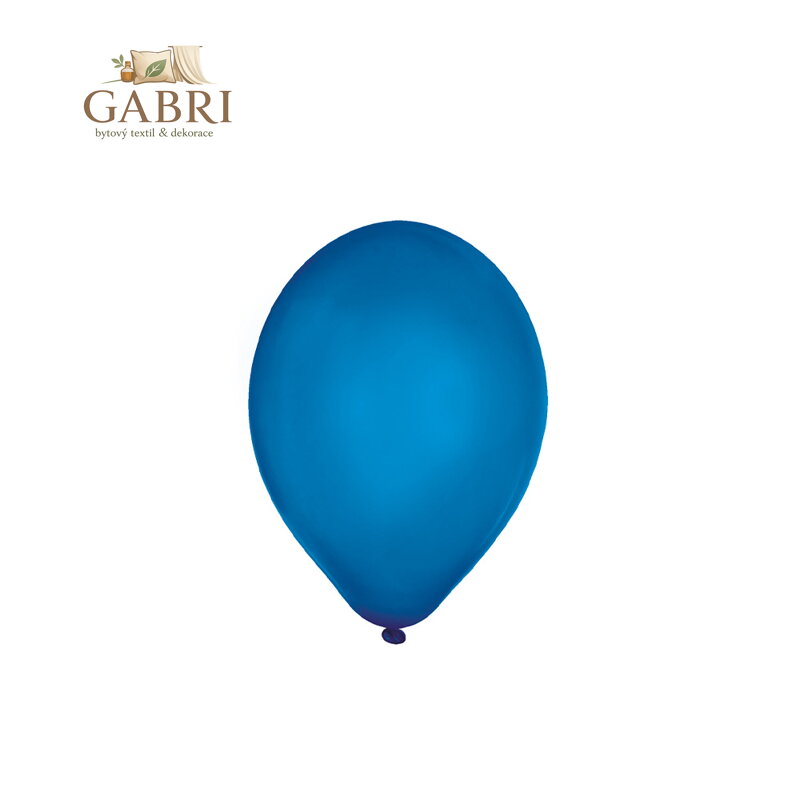 Balón M 25 cm, tmavě modrý / 100 ks /