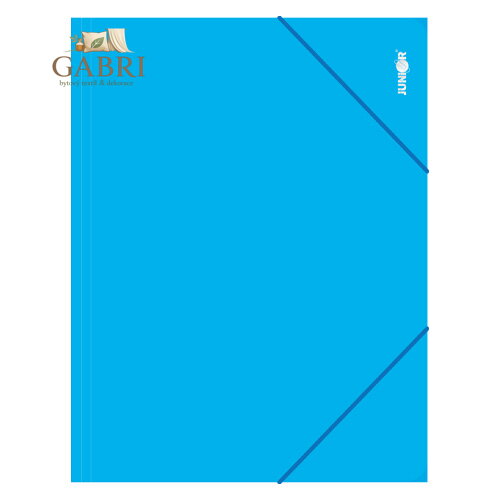 Zakládací mapa s gumičkou PP/A4, modrá