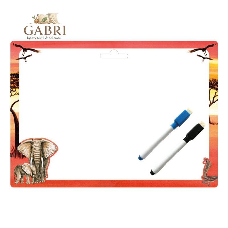 Stíratelná tabulka A4 Akim - Krtek 3