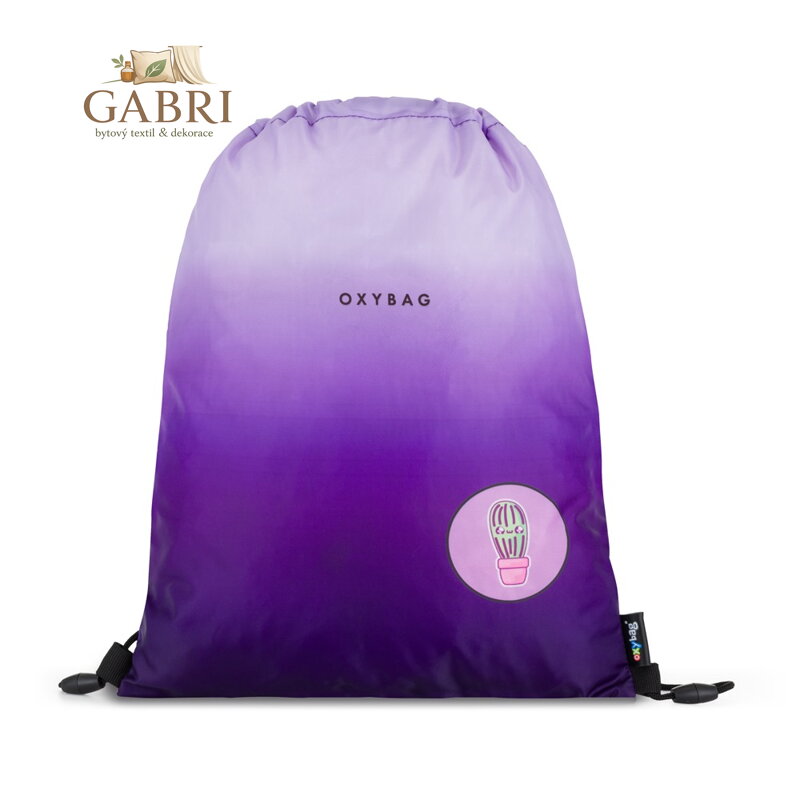 Sáček na cvičky OXY NEXT Ombre Purple