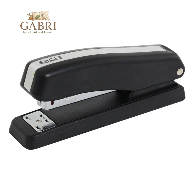 Sešívačka plastová Eagle 930B (na 10 listů), černá