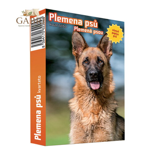 Karty hrací - Kvarteto - Plemena psů