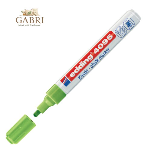 Popisovač na sklo Edding 4095 světle zelený