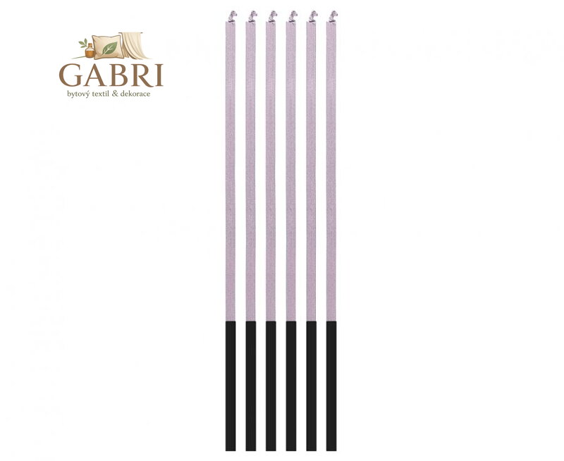 Dortová svíčka - Magické plameny, fialové 15 cm (6 ks)