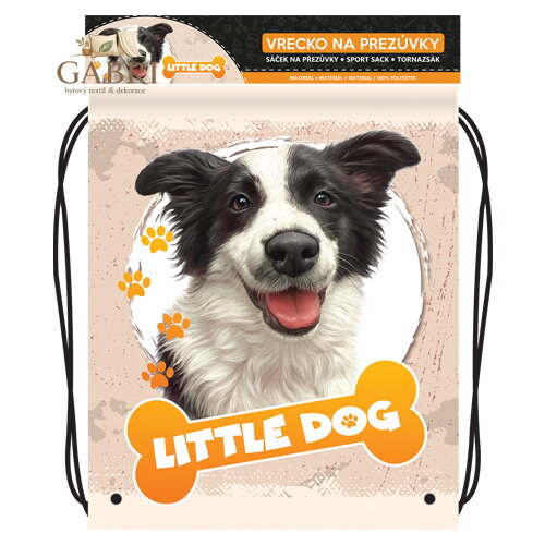 Kapsa na přezůvky s potiskem - Seria 4 - Little Dog