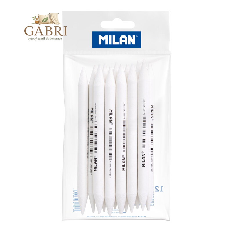 Papírové roztieratko MILAN 10,5 mm / sada 12 ks