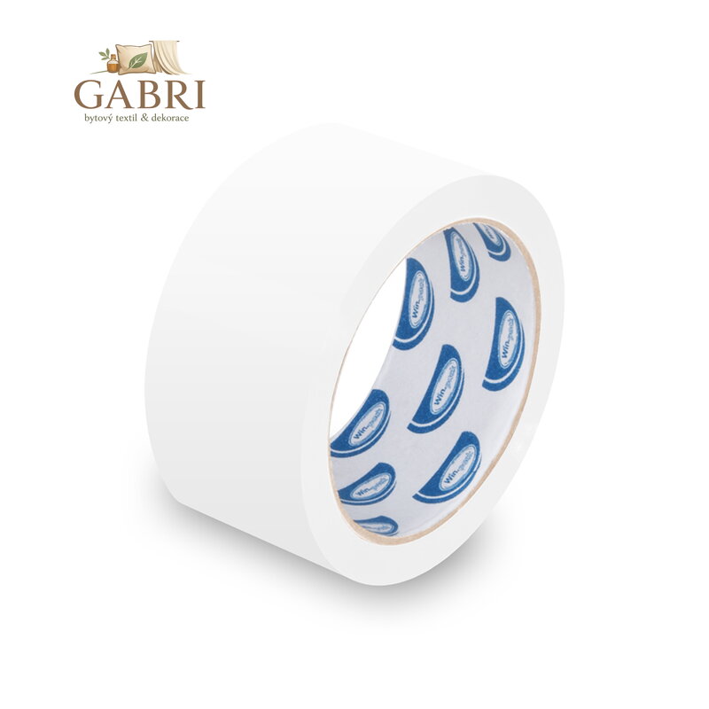 Lepící páska bílá  48 mm x 66 m