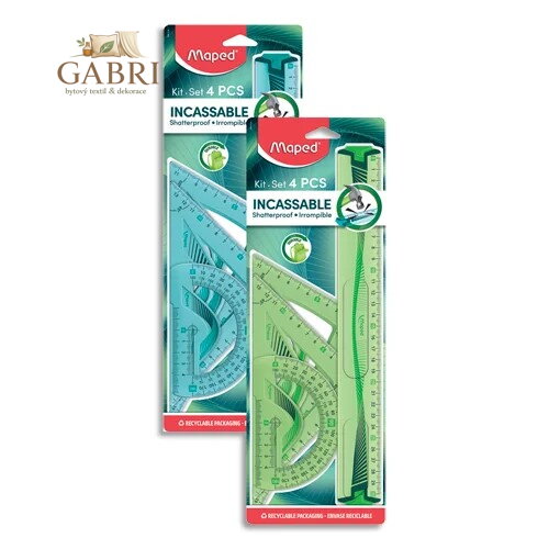 Sada flexibilních pravítek MAPED - 4 ks
