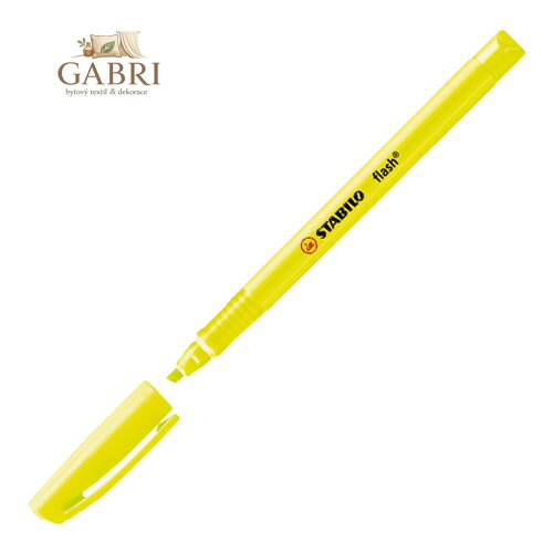 Zvýrazňovač STABILO flash žlutý
