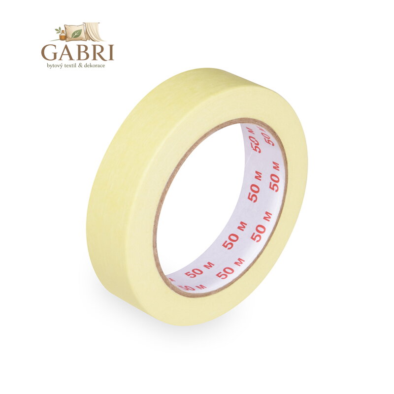 Lepicí páska krep 25 mm x 50 m
