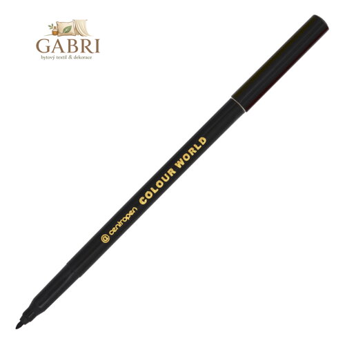 Popisovač CENTROPEN 7550/1 Colour world ergo - černý